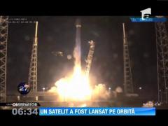 Un satelit a fost lansat pe orbită