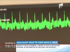 Adolescent bătut pâna la comă de prietenii de joacă