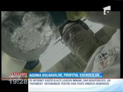 Agonia bolnavilor, profitul escrocilor