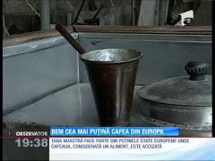 România, pe ultimul loc din Europa la consumul de cafea