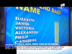 Englezii pariază bani mulţi pe numele, sexul şi data naşterii viitorului bebeluş regal