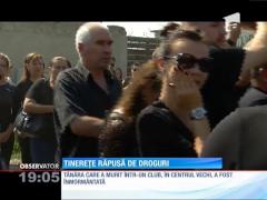 Georgiana, tânăra răpusă de un cocktail mortal, a fost înmormântată