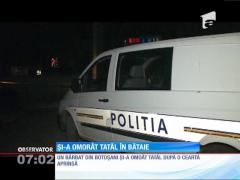 Crimă înfiorătoare într-o comună din Botoşani! Un bărbat de 43 de ani este bănuit că şi-a omorât tatăl în bătaie