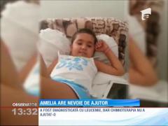 O boală încă necunoscută îi afectează rinichii şi ficatul Ameliei