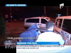 Urmărire ca în filme pe străzile din Suceava