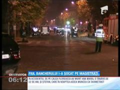 Fiul bancherului care a ucis cu maşina doi oameni i-a șocat pe magistrați