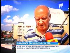 A ucis-o cu 15 lovituri de cuţit şi apoi a aruncat-o de la etaj!