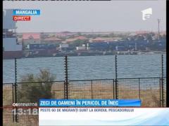 Zeci de oameni în pericol de înec