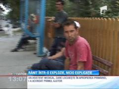 BACĂU: Bărbat rănit într-o explozie