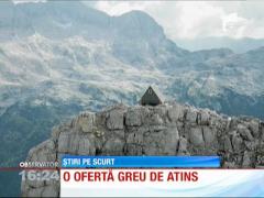 Cabană cu cazare gratuită, în Munţii Alpi