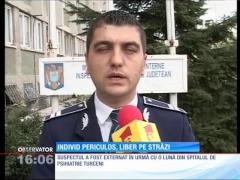 Individ periculos, liber pe străzi