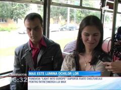 Câinele Max, lumina ochilor unui cuplu de nevăzători