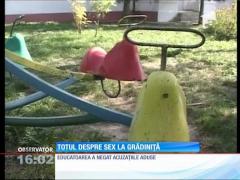 Educatoare acuzată că ţinea ore de sexologie, la grădiniţă