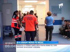 Doctoriță agresată fizic în timp ce încerca să consulte o bătrână