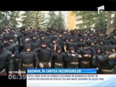 Batman a intrat în Cartea Recordurilor