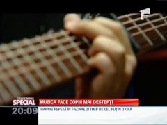 SPECIAL! Muzica face copiii mai inteligenţi