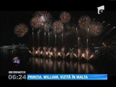 Prinţul William, vizită în Malta