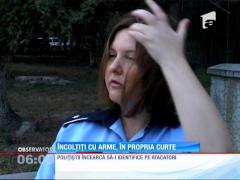 Scandal cu săbii şi bâte, într-un cartier din Bârlad!