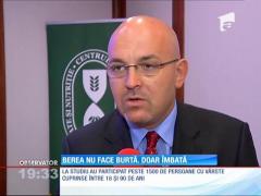 Burta nu se face de la bere