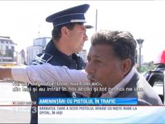 O banală tamponare s-a lăsat cu ameninţări cu pistolul, în Iaşi