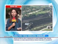 Percheziţii la două cariere miniere din cadrul Complexul Energetic Oltenia