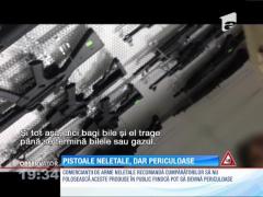 Armele cu bile de tip airsoft sunt la liber