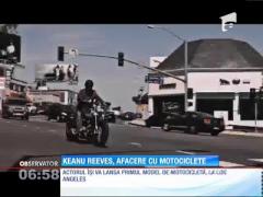 Pasiuni de vedete! Keanu Reeves, afaceri cu motociclete
