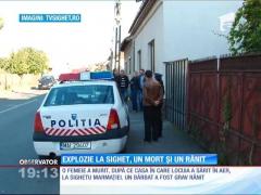 Explozie la Sighet, un mort și un rănit