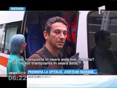 Operație de prevelare de organe la spitalul județean Suceava