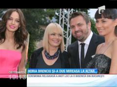 Horia Brenciu și-a dus mireasa la altar
