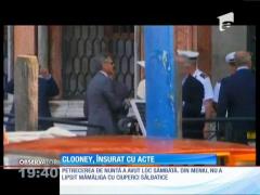 Fetelor, s-a terminat! George Clooney e însurat cu acte