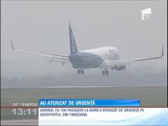Un Boeing 737 a aterizat de urgenţă la Timişoara