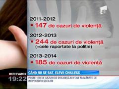 Imagini șocante! Școala românească, o scenă a violenţei şi a indiferenţei