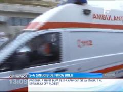 O femeie s-a sinucis de frica bolii