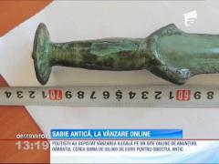 Sabie antică, la vânzare online