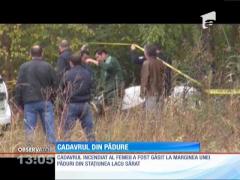 Cadavru incendiat, găsit la marginea unei păduri
