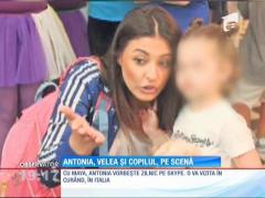 Antonia, Alex Velea și copilul, pe scenă!