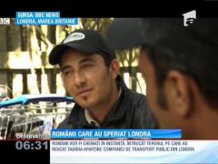 Tabără ilegală într-o suburbie a Londrei