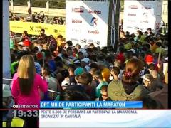 8.000 de persoane din 50 de ţări la Maratonul Internaţional Bucureşti