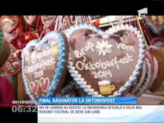 Final răsunător pentru Oktoberfest!