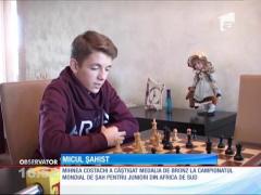Mihnea Costachi a câştigat medalia de bronz la Campionatul Mondial de Şah