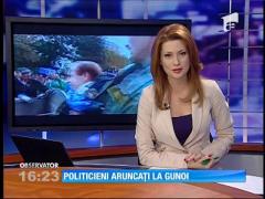 Politicieni aruncaţi la gunoi, în Ucraina