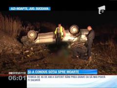 Un bărbat din Vaslui şi-a condus soţia spre moarte