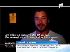 Logodnă de neuitat pentru doi tineri americani