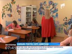 Fundaţia Dan Voiculescu: Cursuri pentru copii ambițioși