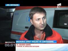 Cinci poliţişti de frontieră, răniți grav în urma unui accident rutier