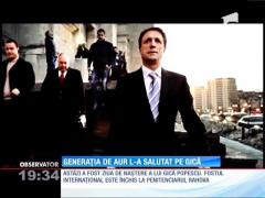 Gică Popescu, surpriză de ziua lui, de la foștii colegi din ”Generația de aur”