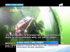 Un feribot scos din circulație a fost transformat în recif artificial