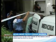 Bătrân omorât pentru o comoară imaginară