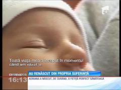 Tânăra diagnosticată cu gripă porcină a născut o fetiță de nota 10